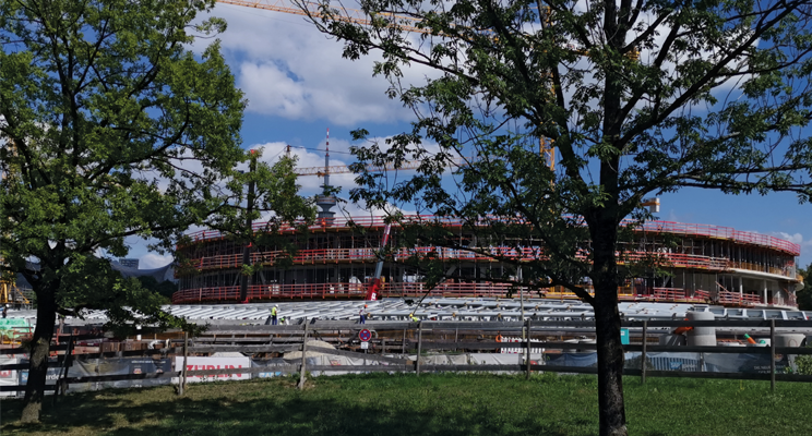 Neue Multifunktionale Sportarena Im Olympiapark M Nchen Sap Garden